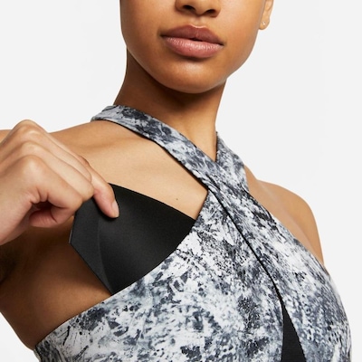 Top Nike Swoosh Wrap - Feminino - Foto 6