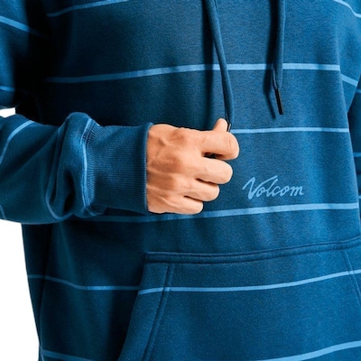 Blusão de Moletom com Capuz Masculino Volcom FC Exception - Masculino - Foto 3