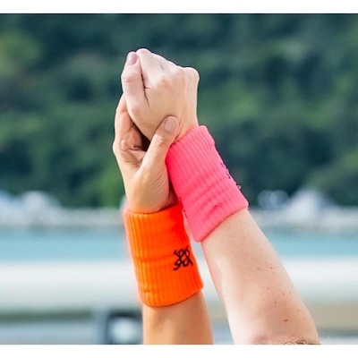 Kit Munhequeiras Hupi Para Beach Tennis Spin - 3 Pares - Foto 4