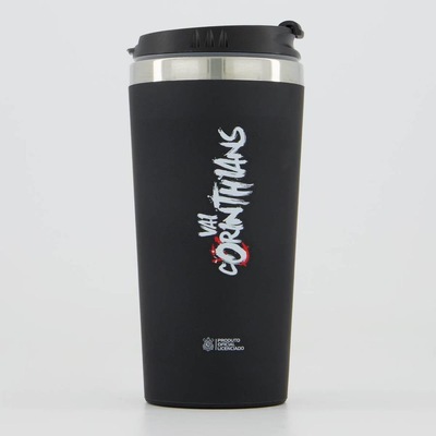 Copo Térmico do Corinthians Futfanatics - 450 ml - Foto 2