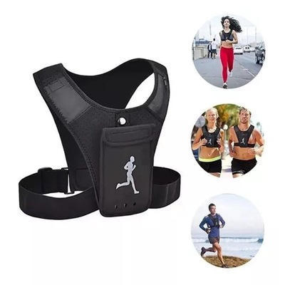 Colete Esportivo SML com Suporte De Celular E Bolsos - Foto 5