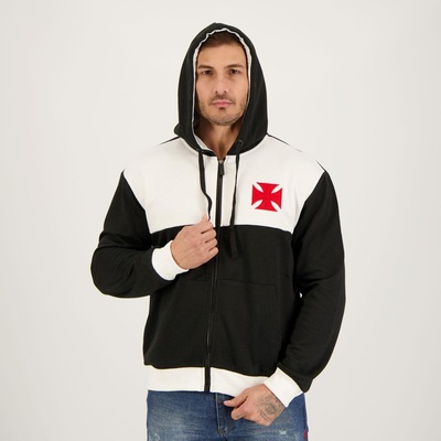 Jaqueta com Capuz do Vasco Larp Futfanatics - Masculina - Foto 5