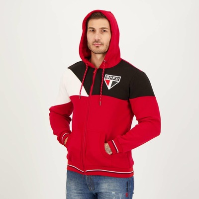 Jaqueta de Moletom do São Paulo Tricolor Futfanatics - Masculina - Foto 2