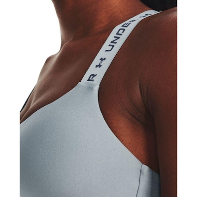 Top Fitness Under Armour Crossback Low com Bojo Removível - Feminino - Foto 5