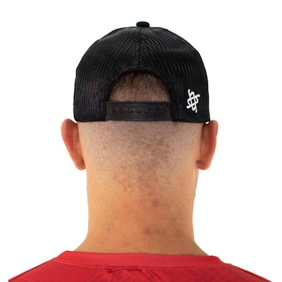 BONÉ ABA CURVA HUPI TRUCKER - SNAPBACK - ADULTO - Foto 4