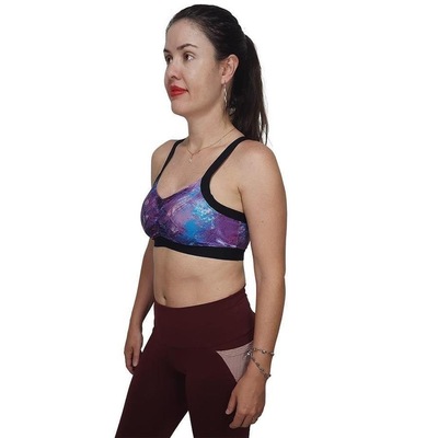 Top com Bojo Selene Estampado - Feminino - Foto 3