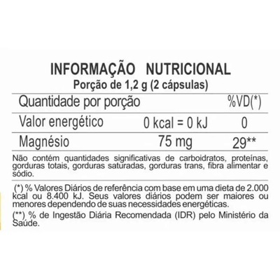Kit Cloreto de Magnésio Magneclor Vegano Unilife 600mg - 120 Cáps - 2 Unds - Foto 5