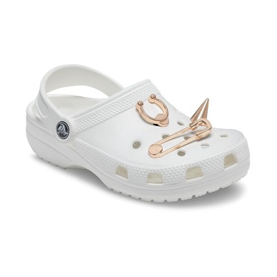 Jibbitz Crocs Dourados - 3 unidades - Foto 2