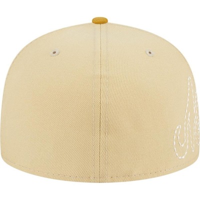 BONÉ ABA RETA NEW ERA 59FIFTY FITTED SCRIPT - FECHADO - ADULTO - Foto 2