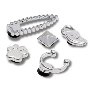 Jibbitz Crocs Silver Sport Elevado - 5 unidades - Foto 1