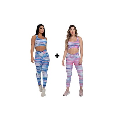 Conjunto Hoopfit Fanni - Feminino - 2 Unidades - Foto 1