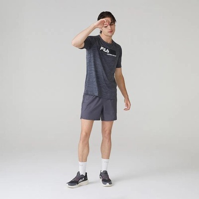Camiseta Fila Training Sport Melange - Masculina - Foto 2