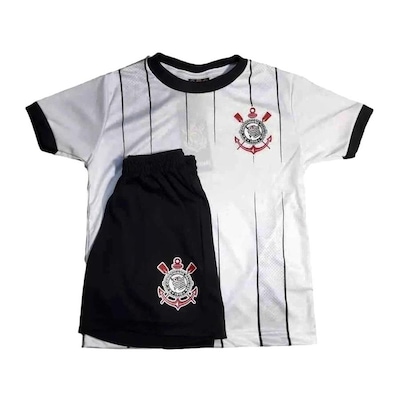 Kit de Uniforme do Corinthians Layer SPR - Foto 1