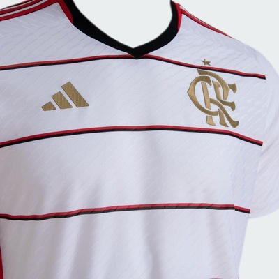 Camisa 2 do Flamengo 23/24 Authentic adidas - Masculina - Foto 4