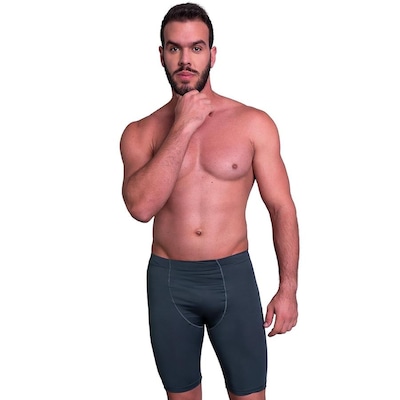 Bermuda MVB Modas Segunda Pele Térmica Proteção Uv 50+ - Masculina - Foto 1