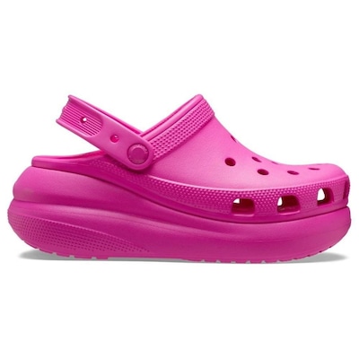 Sandália Crocs Classic Crush Platform Clog Juice - Feminino - Foto 1
