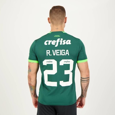 Camisa do Palmeiras I 2023 23 R. Veiga Puma - Masculina - Foto 2