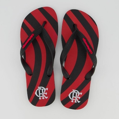 Chinelo do Flamengo Futfanatics Manto 2022 - Masculino - Foto 3