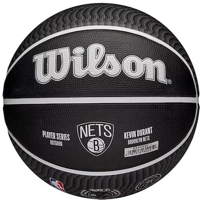 Bola de Basquete Brooklyn Nets Kevin Durant 7 Wilson NBA - Foto 2