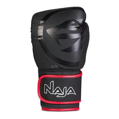 Kit Muay Thai Naja: Luvas Black Line + Bandagem + Bucal - Adulto - Foto 4