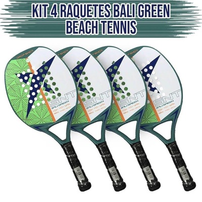 Kit Raquetes de Beach Tennis Drop Shot Bali - 4 unidades - Foto 1