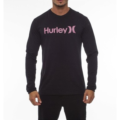 Camiseta Manga Longa Hurley O&O Solid - Masculina - Foto 1