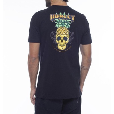Camiseta Hurley Pine Skull - Masculina - Foto 2