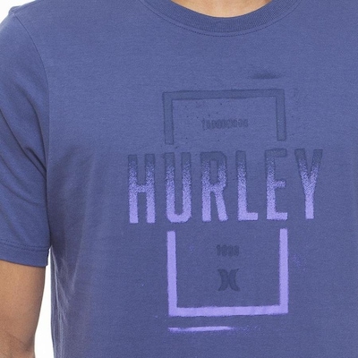 Camiseta Hurley Stencil - Masculina - Foto 2
