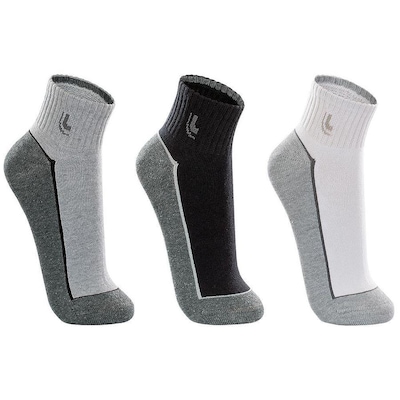 Kit Meias Cano Médio Lupo Esportiva Com 6 Pares - Adulto - Foto 2