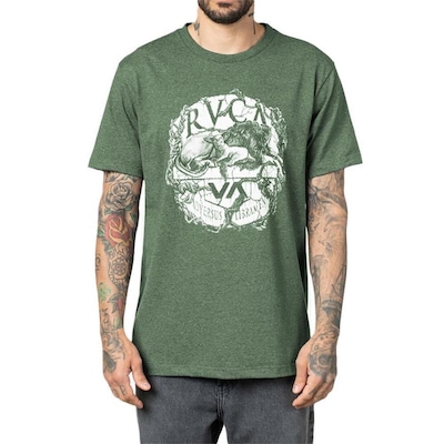 Camiseta RVCA Lion Lamb - Masculina - Foto 1