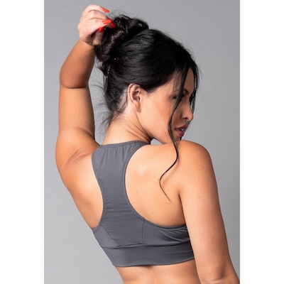 Top Nadador Com Bojo Suplex Fitness Mvb Modas - Feminino - Foto 3