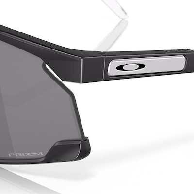 Óculos de Sol Unissex Oakley Bxtr Matte Black Prizm Black - Foto 4