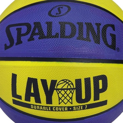 Mini Bola de Basquete Spalding Lay Up Tam 3 - Foto 2