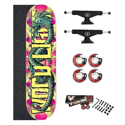 Skate Wood Light Amador Chinese Dragon Pink - Foto 1