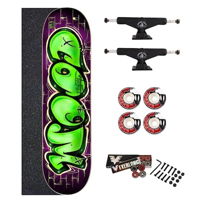 Skate Wood Light Amador Grafite Wall - Foto 1