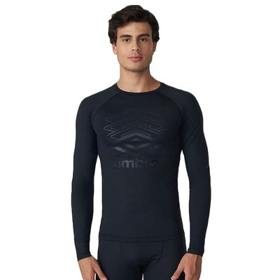 Camisa Térmica Umbro Diamond Shadow - Masculina - Foto 1