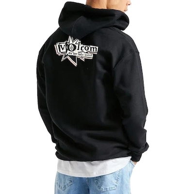 Blusão de Moletom com Capuz Volcom com Zíper - Masculino - Foto 2