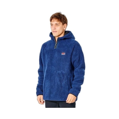 Blusão de Moletom com Capuz Rip Curl GREEDY POLAR - Masculino - Foto 2