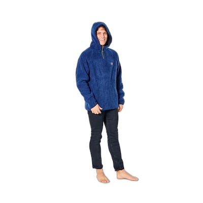 Blusão de Moletom com Capuz Rip Curl GREEDY POLAR - Masculino - Foto 4