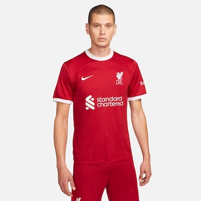 Camisa 1 do Liverpool Nike 2023/24 Torcedor Pro - Masculina - Foto 1