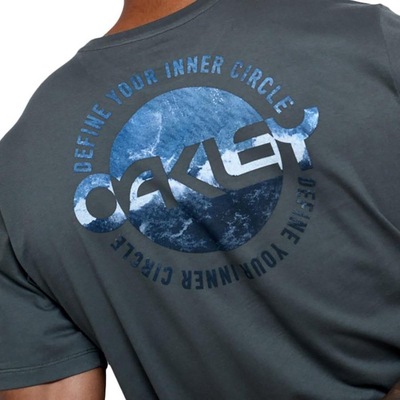 Camiseta Oakley Nature Graphic Water Masculina - Foto 4
