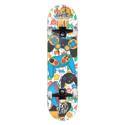 Skate Iniciante Wood Light Game Control - Foto 1