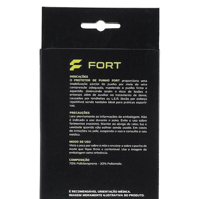 Protetor de Punho Fort Neoprene - Adulto - Foto 3