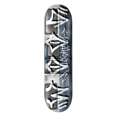 Shape de Skate Wood Light Marfim Grafite Subway - Foto 1