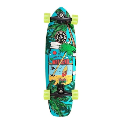 Simulador de Surf Wood Light Completo Weekend - Longboard - Foto 1