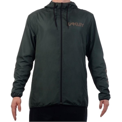 Jaqueta Com Capuz Oakley Windbreaker - Masculina - Foto 5