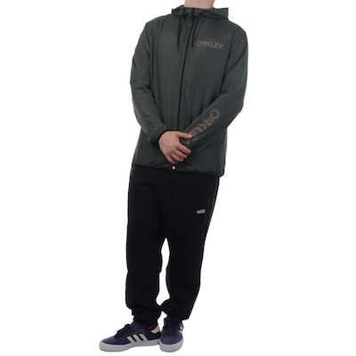 Jaqueta Com Capuz Oakley Windbreaker - Masculina - Foto 6
