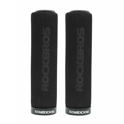 Manopla de Bike MTB Rockbros BT1001 com Espuma e Trava 130mm - Foto 5