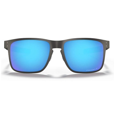 Óculos de Sol Uniisex Oakley Holbrook Metal/Prizm Polarizado - Foto 2