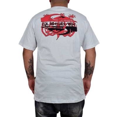 Camiseta Quiksilver Vecnas Lair Strager Things - Masculina - Foto 3